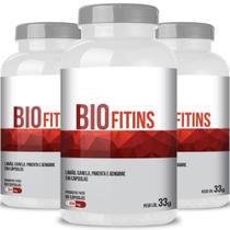 Termogenico Clinicmais Bio Fitins 550mg 60 Cápsulas Kit 03 Und