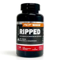 Termogênico ripped mcf nutrition pré treino resistência e desempenho 120cápsulas