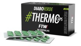 Termogenico ThermoCaps Suplemento em Capsula FTW Diabo Verde Cafeína 200mg 60caps