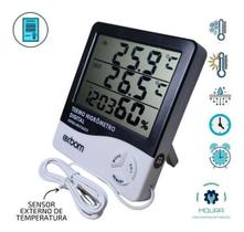 Termohigrômetro Com Sensor Externo E Certificado Calibração Termohigrômetro Com Sensor Externo E Certificado Calibração