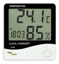 Termohigrometro digital com certificado de calibração