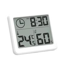 Termohigrômetro Digital LCD Grande De 3,2 Polegadas Ultra-fino Termômetro Eletrônico Inteligente