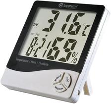 TermoHigrômetro Digital Lcd HTC-1 B-Max C Relógio e Alarme