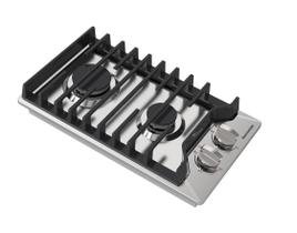 Termomato de fogão a gás GHAF302 30cm com 2 queimadores de 5kW Termomato de fogão a gás GHAF302 30cm com 2 queimadores de 5kW