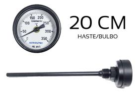 Termômetro 3 Polegadas Forno Churrasqueira 350ºc H200 Defuma Termômetro 3 Polegadas Forno Churrasqueira 350ºc H200 Defuma