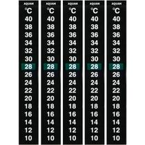 Termômetro adesivo tira Aquam 18 a 36ºC kit 5