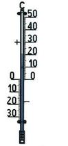 Termometro ambiente numeros vazados -30+50:1c preta incoterm.