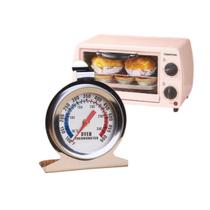 Termômetro Analógico Forno 300 Alta Qualidade Com Base Inox