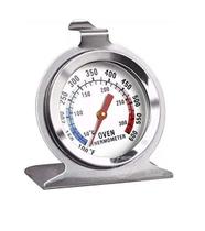 Termômetro Analógico Forno 300 Alta Qualidade Inox Com Base Hauskraft