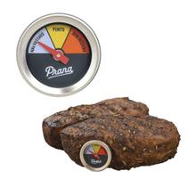 Termômetro Analógico Inox Forno CulinárioCarne Espeto Culinário Alimentos Cozinha Linha Grill & Pizza Prana