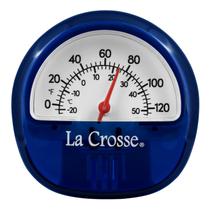 Termômetro Analógico La Crosse 104-106BL Azul com Ímã Termômetro Analógico La Crosse 104-106BL Azul com Ímã