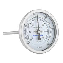Termômetro bimetálico MEASUREMAN Homebrew 3 com haste de 6 cm