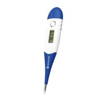 Termômetro Clínico Digital Dellamed com Haste Flexível Azul - 01 und
