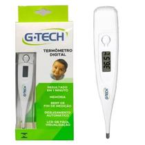 Termômetro Clínico Digital G-Tech Branco THG1027B Termômetro Clínico Digital G-Tech Branco THG1027B