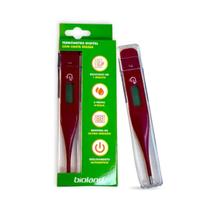Termômetro Clínico Digital Haste Rígida Mod KFT-01 Bioland Vinho