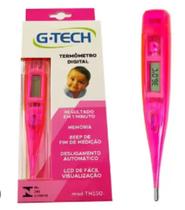 Termômetro Clínico Digital Rosa G-TECH