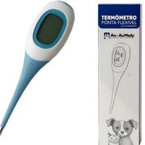 Termômetro Clinico Veterinário Animal Ponta Flex Visor Jumb