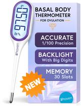 Termômetro corporal basal iProven com luz de fundo e 30% de memória