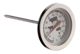 Termômetro Culinário Analógico Com Espeto Para Carnes