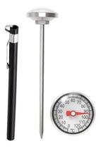 Termômetro Culinário Clip Cremeira Barista Café Defumar