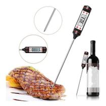 Termômetro Culinário Digital Espeto Alimento A Prova D'água Carnes Bolos Liquidos -50 a 300