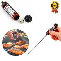 Termômetro Culinário Digital Espeto Alimento Cozinha Liquido