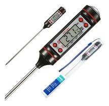 Termômetro Culinário Digital Espeto Cozinha Alimento Tp101