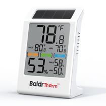 Termômetro de ambiente BaldrTherm com alimentação solar e display de 3,2" Termômetro de ambiente BaldrTherm com alimentação solar e display de 3,2"