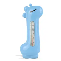 Termômetro de Banheira Para Banho Bebê Testa Temperatura da Água Girafa Cor Azul Termômetro de Banheira Para Banho Bebê Testa Temperatura da Água Girafa Cor Azul