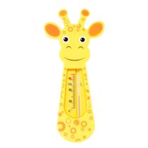 Termômetro de Banho Banheira Flutuante Girafinha Laranja Sem Mercúrio Buba