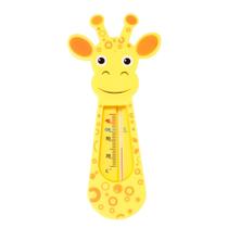 Termômetro de Banho Banheira Flutuante Girafinha Laranja Sem Mercúrio Buba