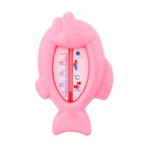 Termômetro de Banho Bebê Infantil Monitor Temperatura da Água - Peixe Rosa Termômetro de Banho Bebê Infantil Monitor Temperatura da Água - Peixe Rosa