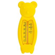 Termômetro de Banho Bebê Infantil Monitor Temperatura da Água - Urso Amarelo Termômetro de Banho Bebê Infantil Monitor Temperatura da Água - Urso Amarelo