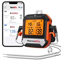 Termômetro de carne Bluetooth ThermoPro 137m sem fio com 2 sondas
