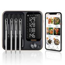 Termômetro de Carne Inkbird INT-14-BW com 4 Sondas WiFi Bluetooth
