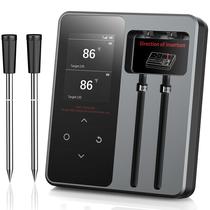 Termômetro de carne sem fio AYMDKI com controle de aplicativo Bluetooth Termômetro de carne sem fio AYMDKI com controle de aplicativo Bluetooth
