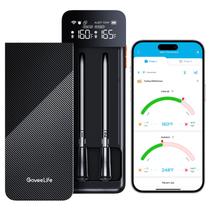 Termômetro de Carne Sem Fio GoveeLife com 2 Sondas - WiFi/Bluetooth Termômetro de Carne Sem Fio GoveeLife com 2 Sondas - WiFi/Bluetooth