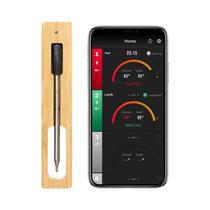 Termômetro De Carne Sem Fio Inteligente Bluetooth Para Cozinha, Churrasco, Bife, Forno, Grelha