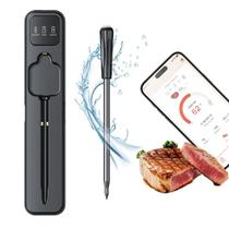 Termômetro De Carne Sem Fio Inteligente Bluetooth Para Forno Grelha Churrasco Fumante Cozinha