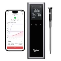 Termômetro de carne sem fio inteligente Typhur Sync One com LCD Termômetro de carne sem fio inteligente Typhur Sync One com LCD