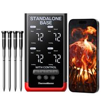 Termômetro de carne sem fio ThermoMaven Smart Bluetooth 4-Probe Termômetro de carne sem fio ThermoMaven Smart Bluetooth 4-Probe