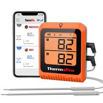 Termômetro de carne sem fio ThermoPro 650 pés com 2 sondas Bluetooth Termômetro de carne sem fio ThermoPro 650 pés com 2 sondas Bluetooth