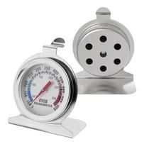 Termômetro de Cozinha Digital com Mostrador de 2 Polegadas em Aço Inoxidável - Ideal para Forno e Churrasco