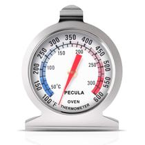 Termômetro de forno PECULA 50-300C/100-600F em aço inoxidável