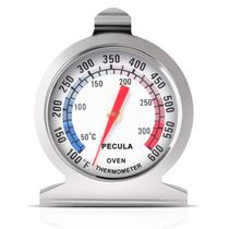 Termômetro de forno PECULA 50-300C/100-600F em aço inoxidável