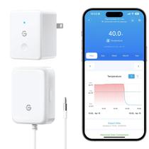 Termômetro de geladeira GoveeLife WiFi R1 com alarme e aplicativo