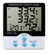 Termômetro De Máxima E Mínima Digital Com Higrômetro Htc-2A Termômetro De Máxima E Mínima Digital Com Higrômetro Htc-2A