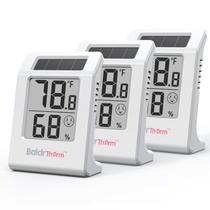 Termômetro de Umidade BaldrTherm com Energia Solar Kit com 3 Unidades Termômetro de Umidade BaldrTherm com Energia Solar Kit com 3 Unidades