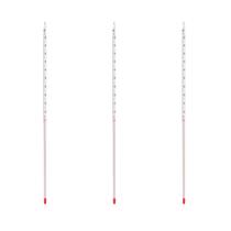 Termômetro de vidro Celsius Deschem 0-200 C 300 mm 3 unidades Termômetro de vidro Celsius Deschem 0-200 C 300 mm 3 unidades