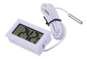 Termômetro Digital Branco Aquário Freezer Chocadeira -50~110 - LCA
